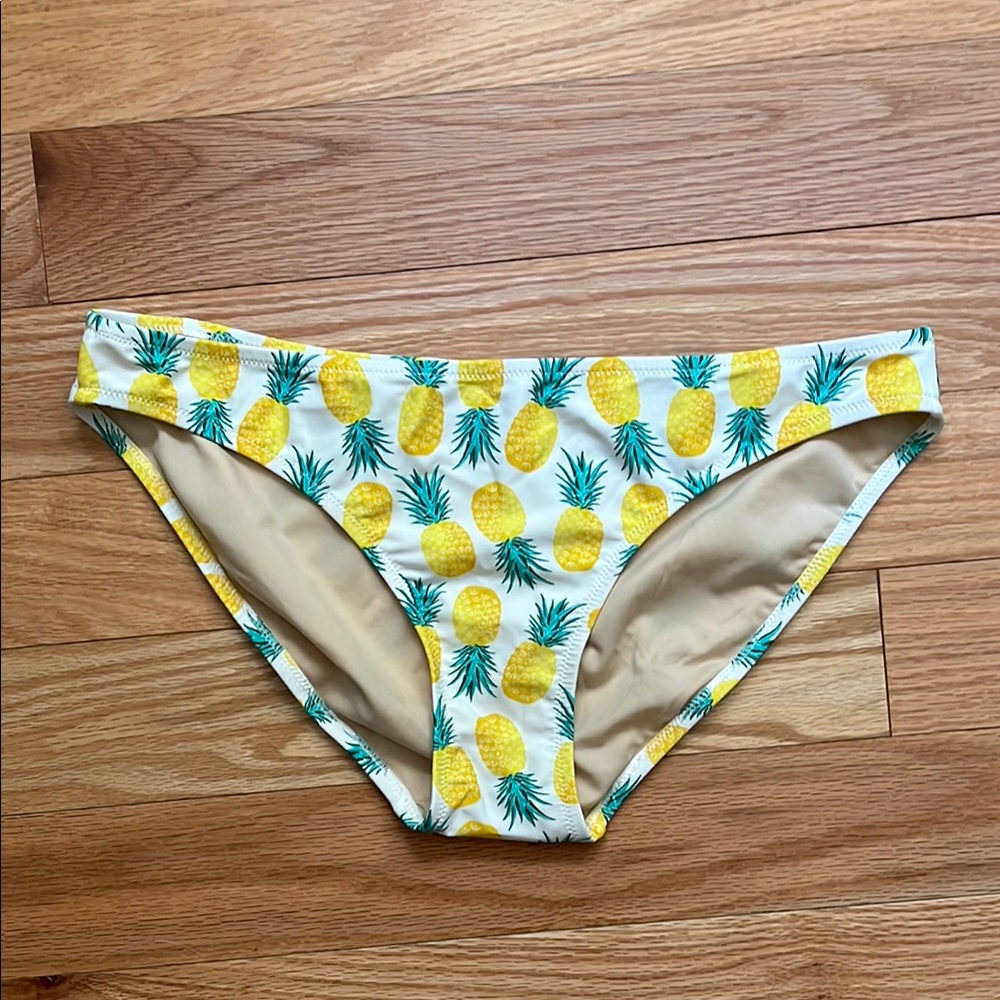 Old Navy Yellow Pineapple Bikini Bottom